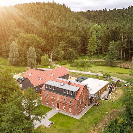 Brauereigasthof Ziegenmuehle Schleifreisen Bagian luar foto